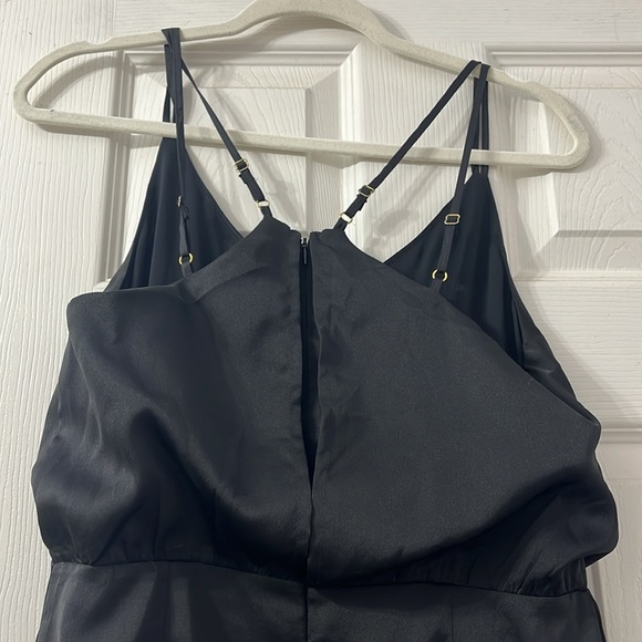“Lulu’s: On The Floor Satin Ruffle Dress size small” - Picture 5 of 12